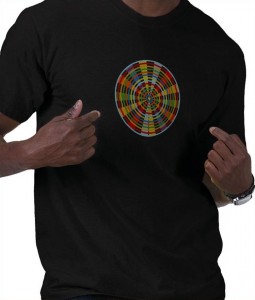 Wheel of Life Black T-Shirt